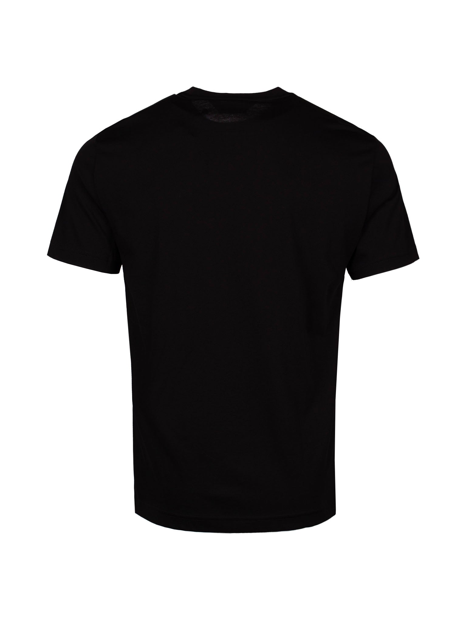 EA7 LOGO-PATCH COTTON T-SHIRT