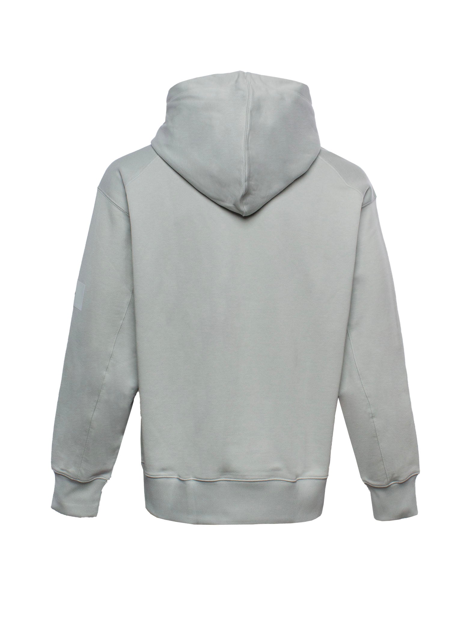 Y-3 LOGO-PATCH ORGANIC COTTON HOODIE