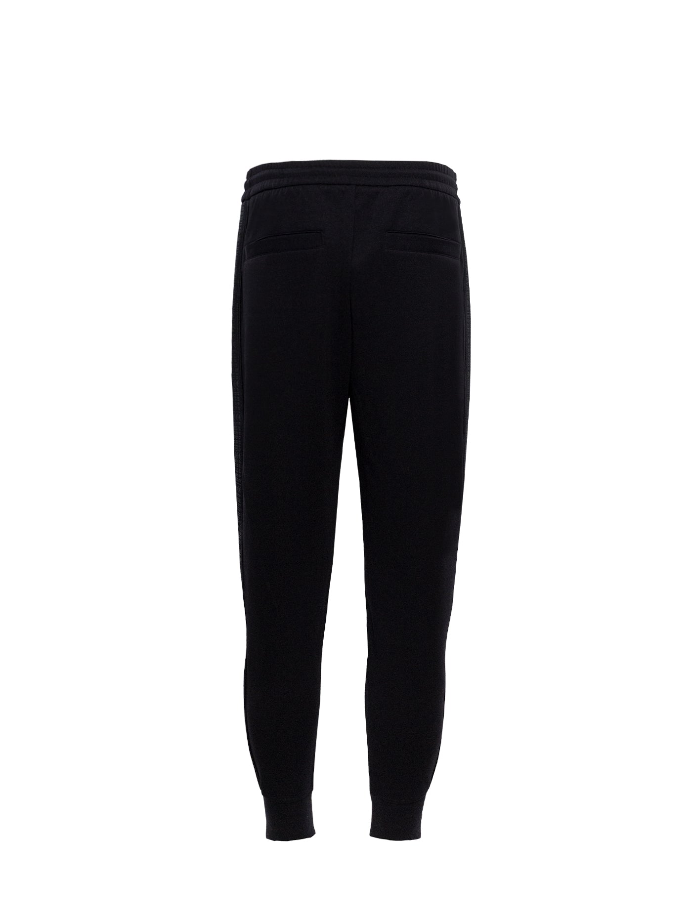 EMPORIO ARMANI LOGO-PRINT TRACK PANTS