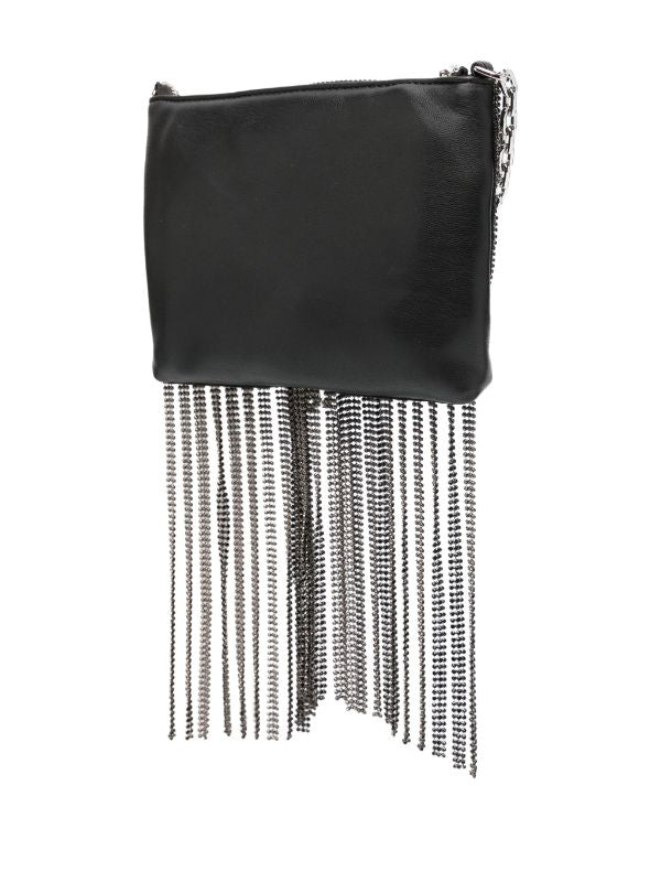 KARL LAGERFELD SMALL K/EVENING WATERFALL SHOULDER BAG