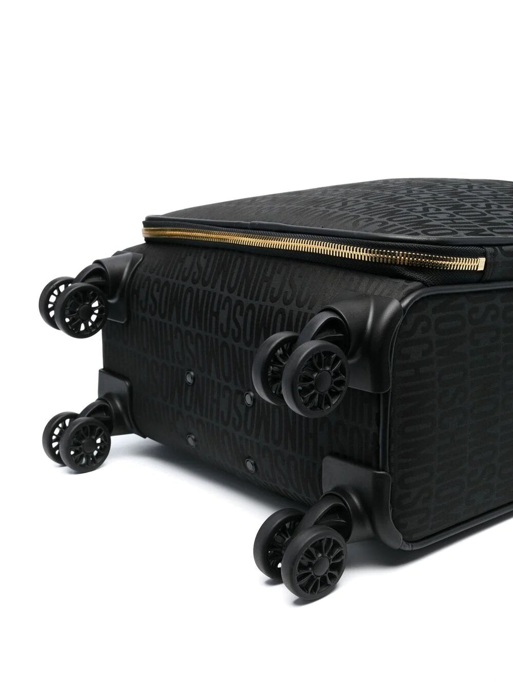 MOSCHINO FANTASIA LOGO-PRINT SUITCASE
