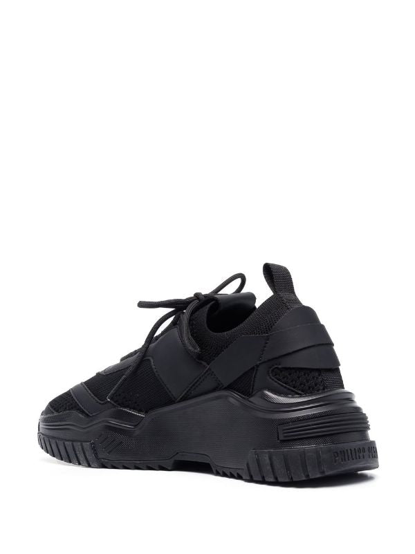 PHILLIP PLEIN RUNNER HEXAGON LOW-TOP SNEAKERS