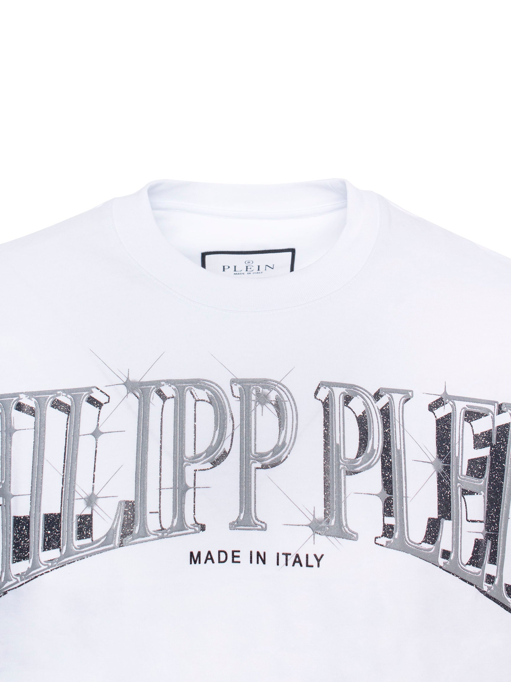 <tc>CAMISETA PHILIPP PLEIN CON LOGO ESTAMPADO</tc>