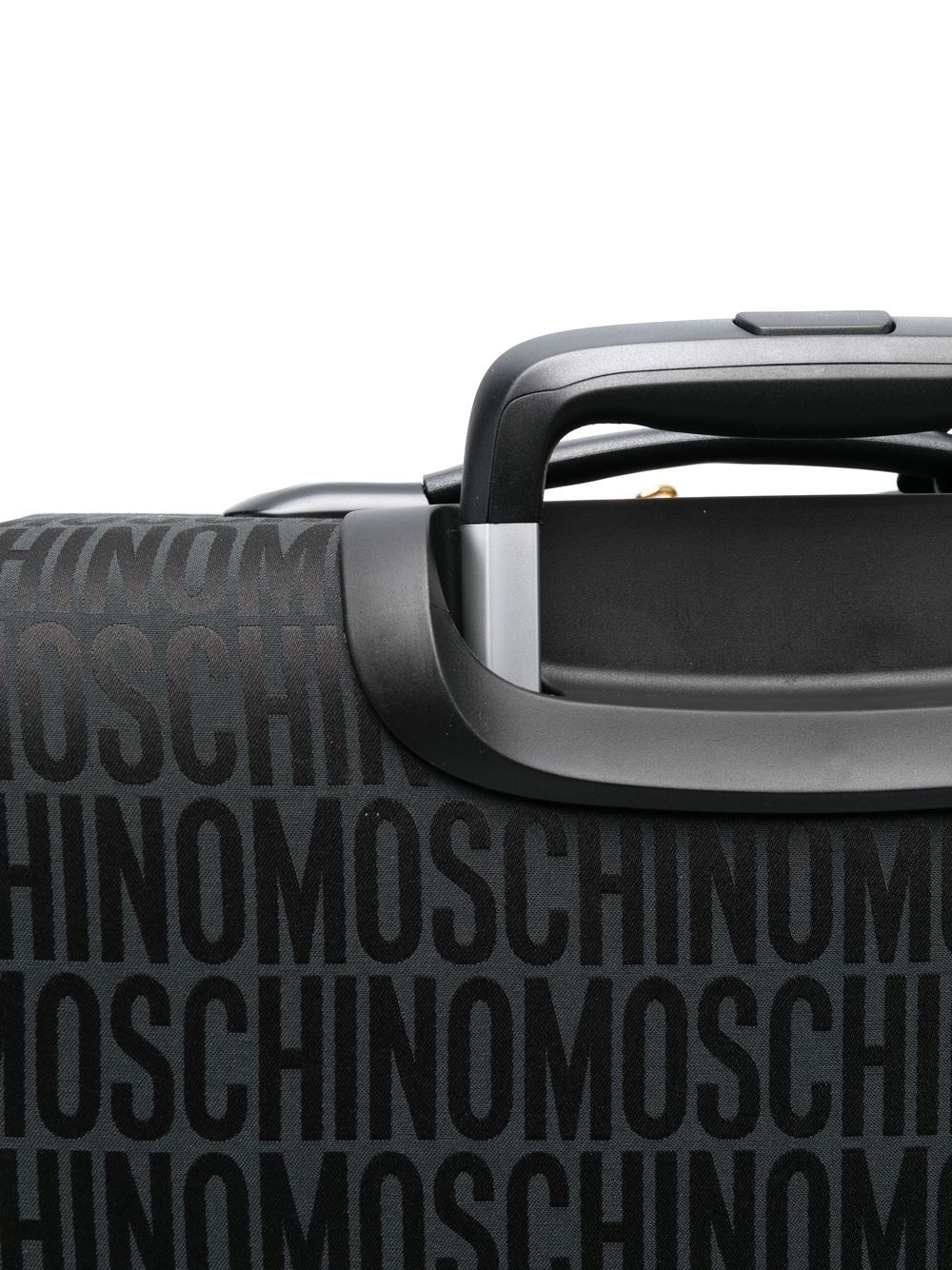 MOSCHINO FANTASIA LOGO-PRINT SUITCASE