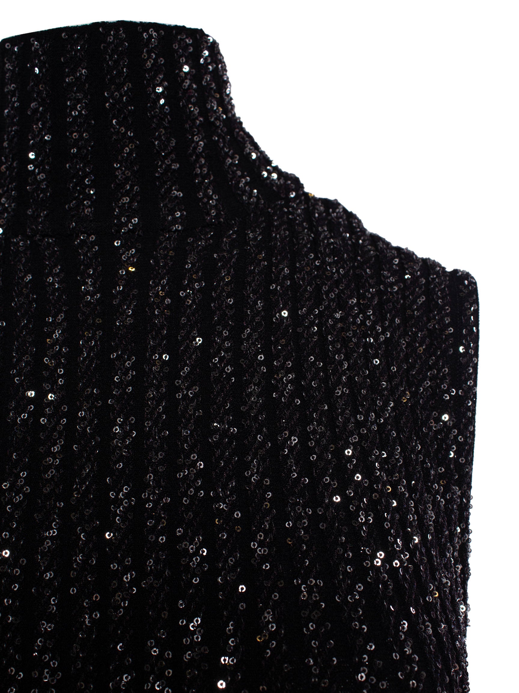 MISSONI SEQUINNED RIBBED DRESS