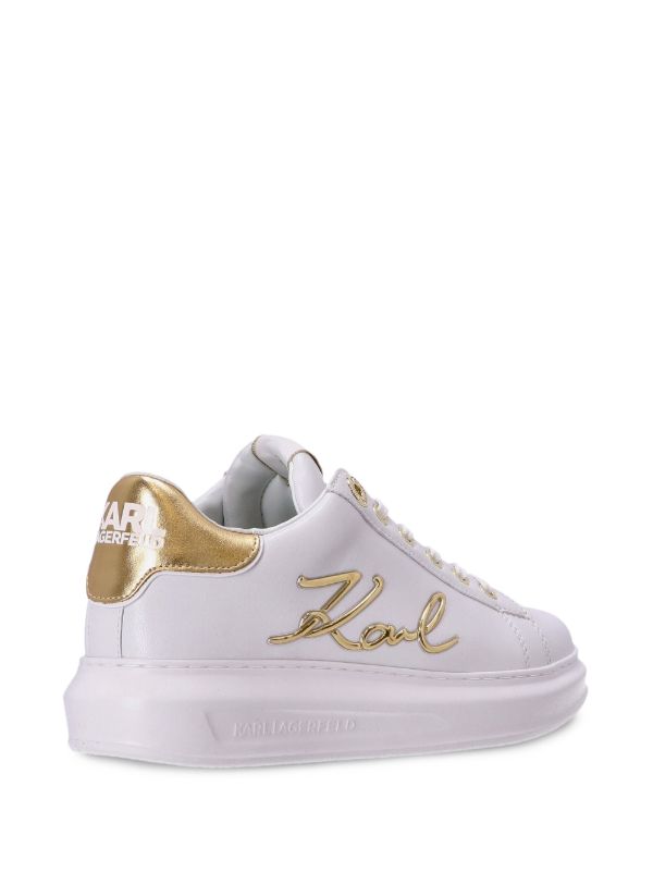 KARL LAGERFELD KAPRI KARL IKONIC LOW-TOP SNEAKERS