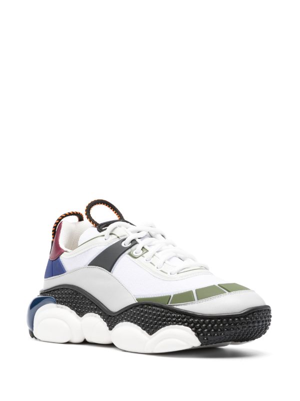 MOSCHINO BUBBLE TEDDY LOW-TOP SNEAKERS