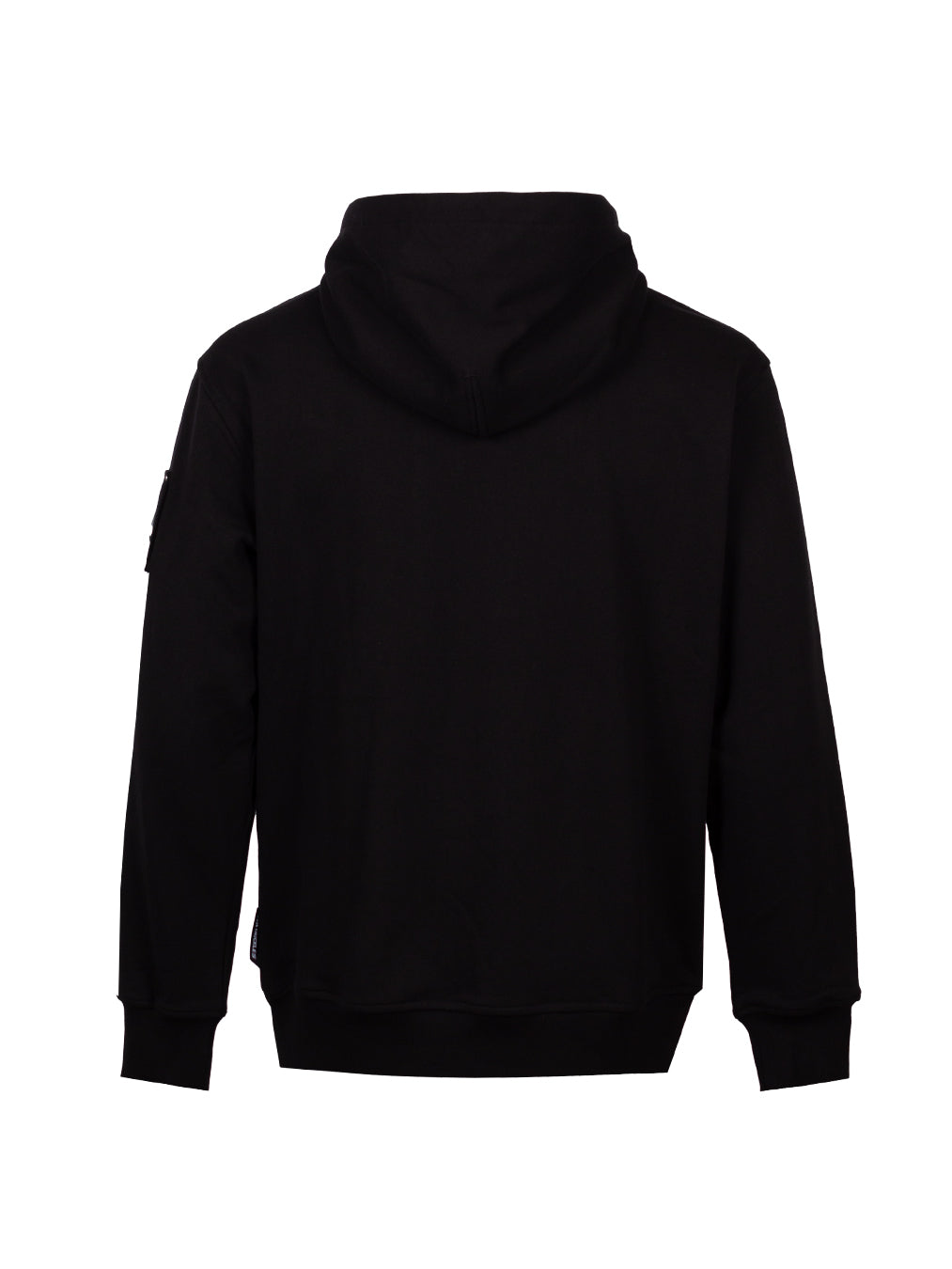MOOSE KNUCKLES HARTSFIELD LOGO-PLAQUE COTTON HOODIE