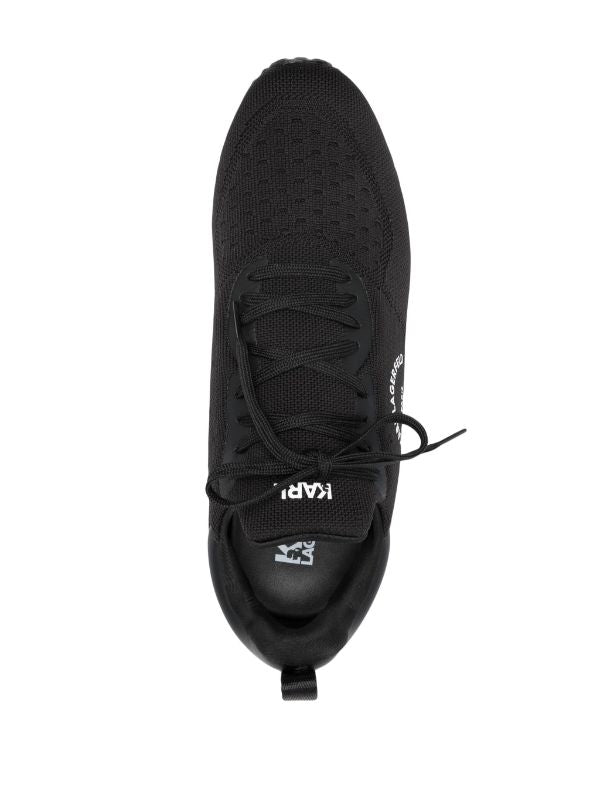 KARL LAGERFELD VELOCITOR LOGO-PRINT SNEAKERS
