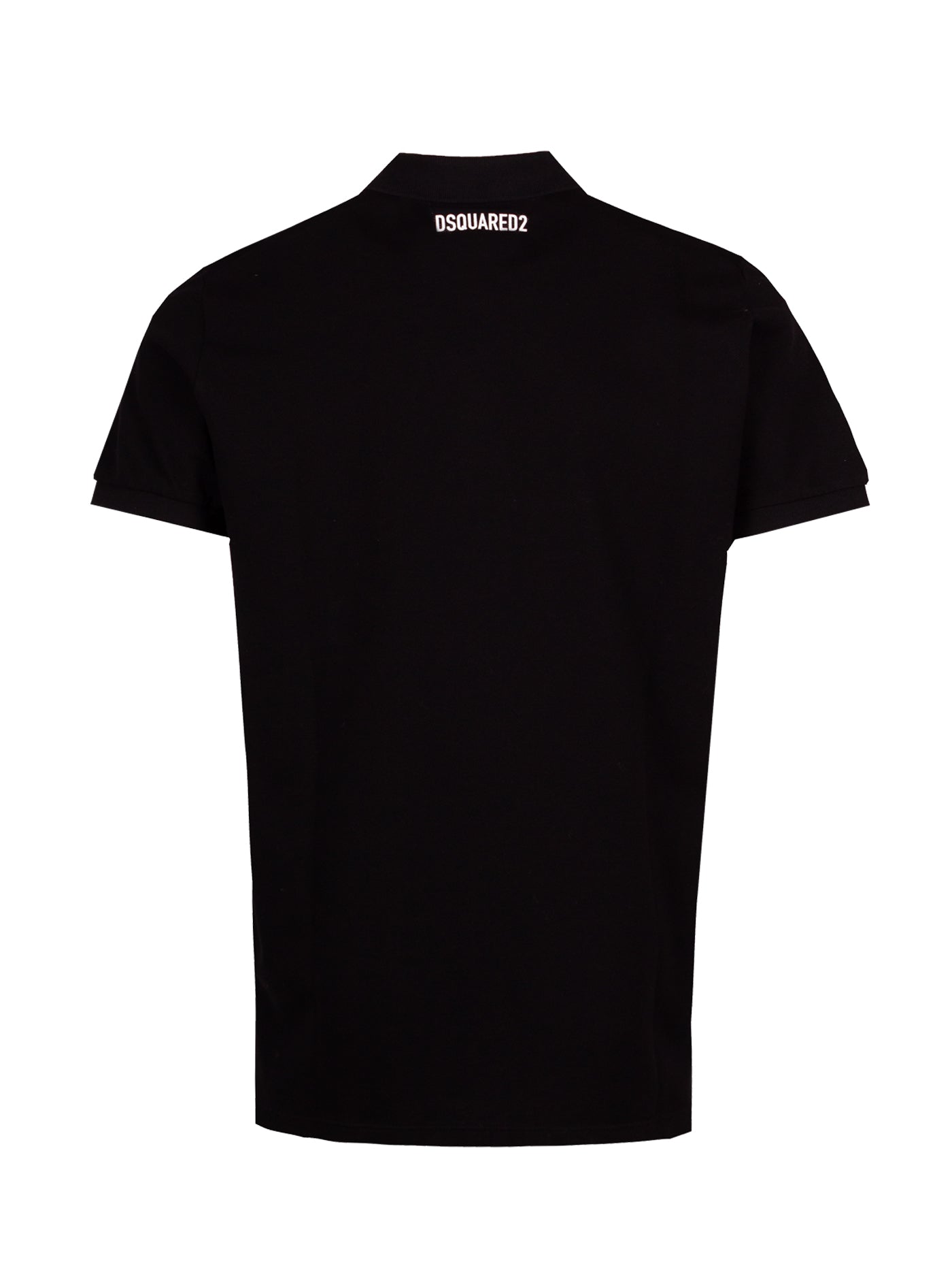 DSQUARED2 EMBROIDERED-DETAIL POLO SHIRT