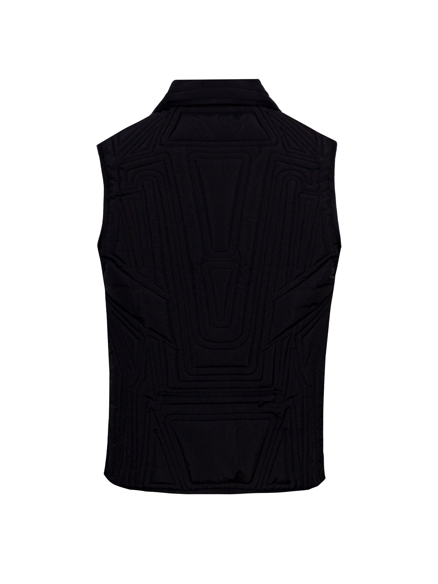 Y-3 GEOMETRIC PADDED GILET