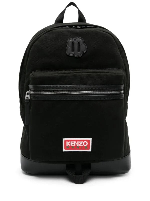 KENZO EXPLORE LOGO-PATCH BACKPACK