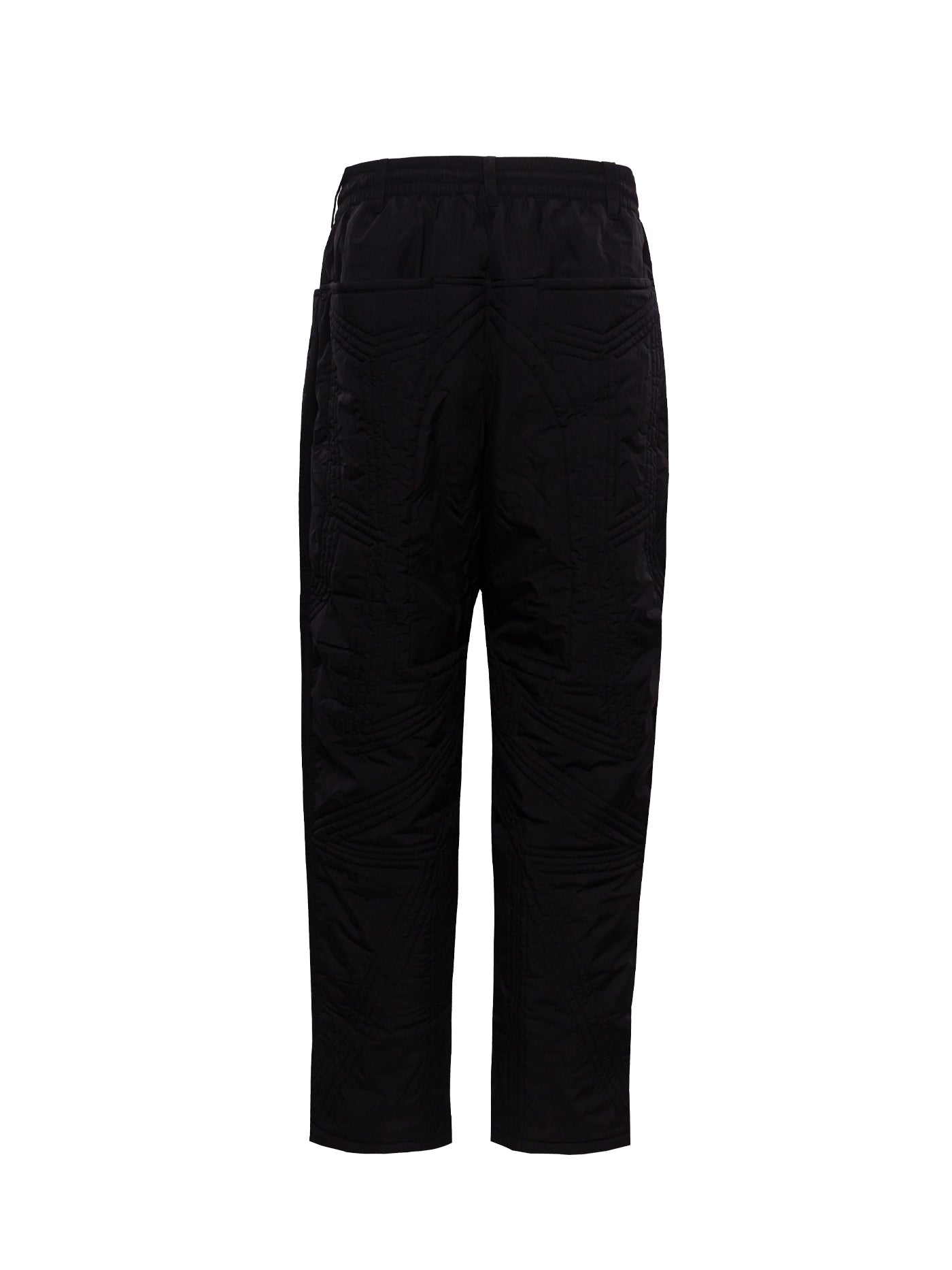 Y-3 QUILTED COTTON TRACK PANTS