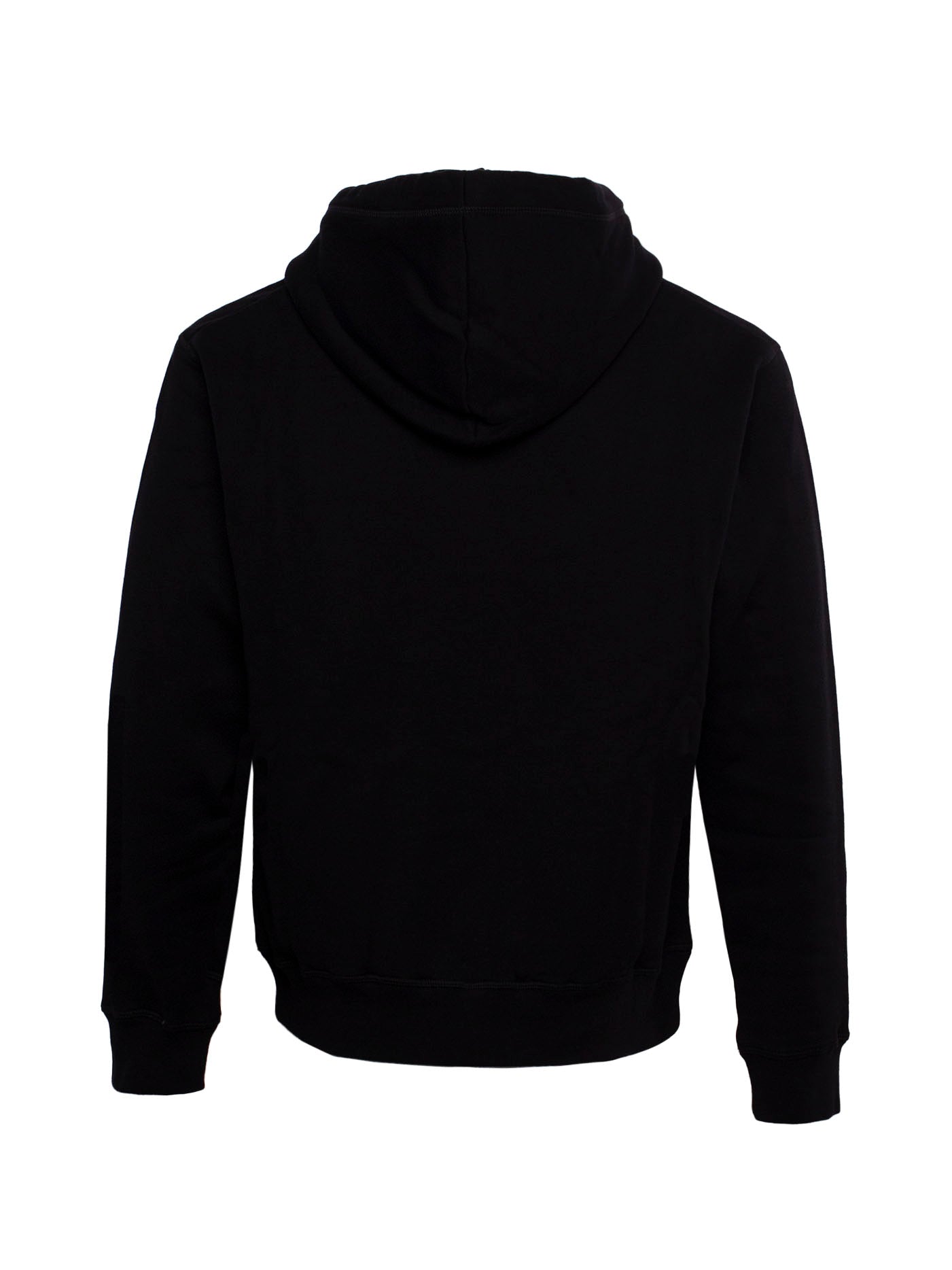 DSQUARED2 LOGO-PRINT COTTON HOODIE