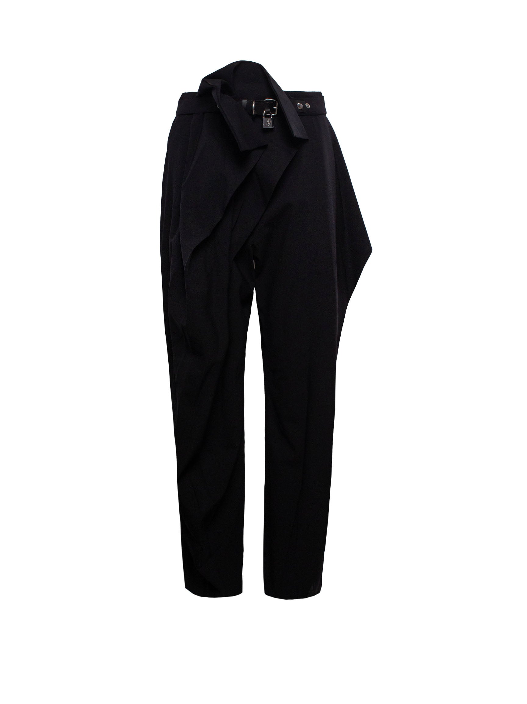JW ANDERSON BELTED PADLOCK CARGO TROUSERS