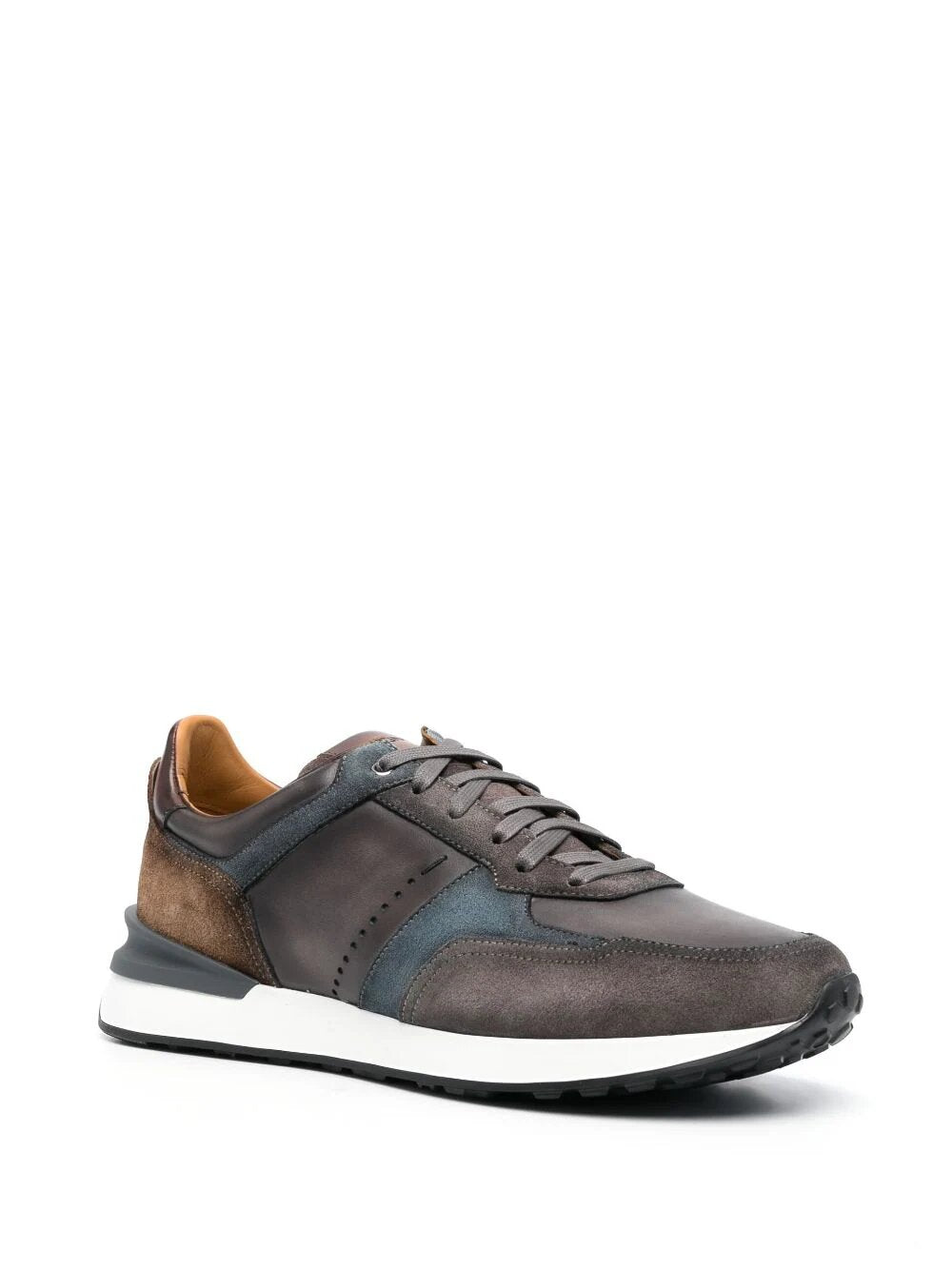 MAGNANNI ROJO CROSTA BOLTAN LACE-UP SNEAKERS