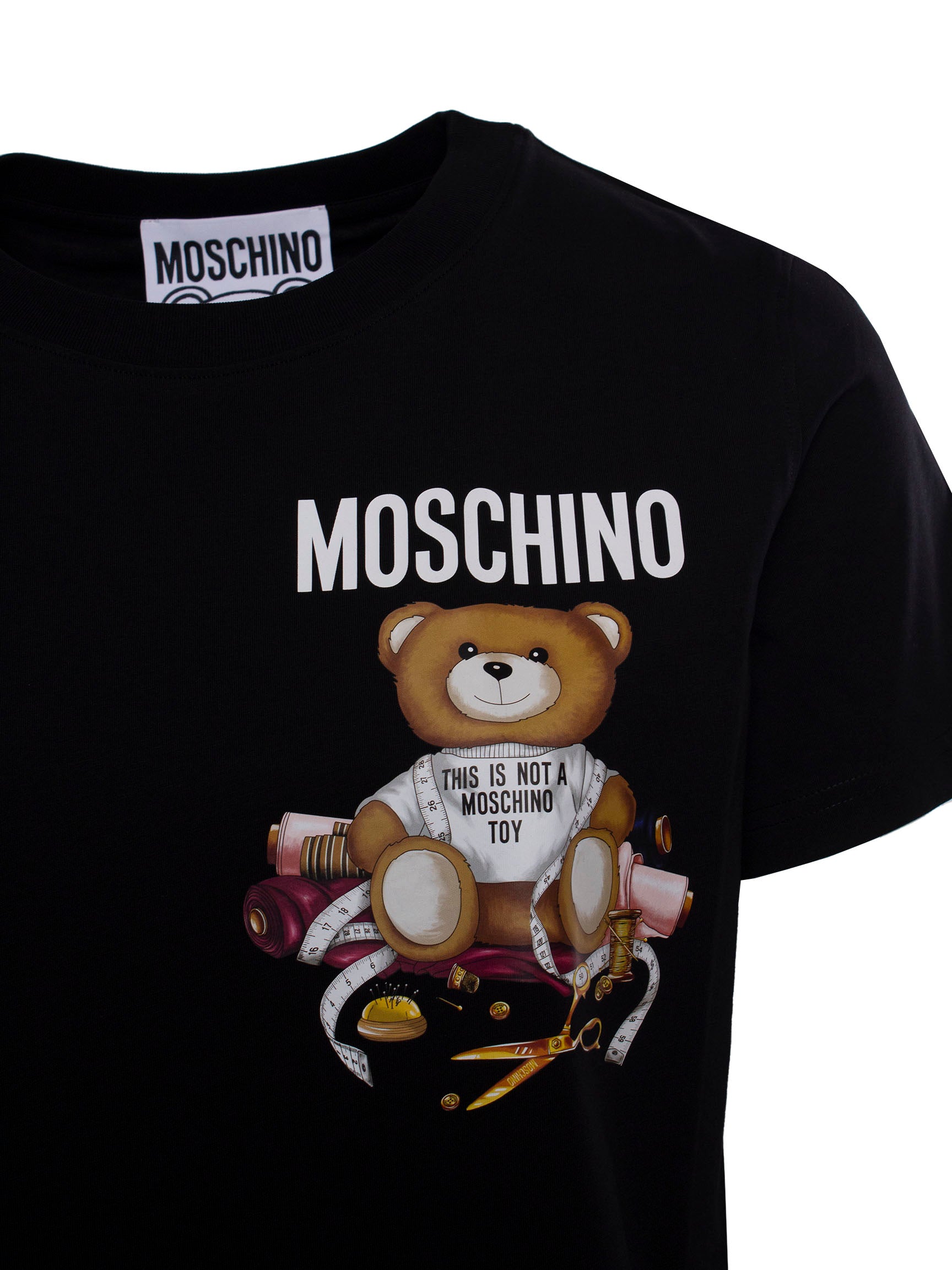 MOSCHINO TEDDY BEAR COTTON T-SHIRT