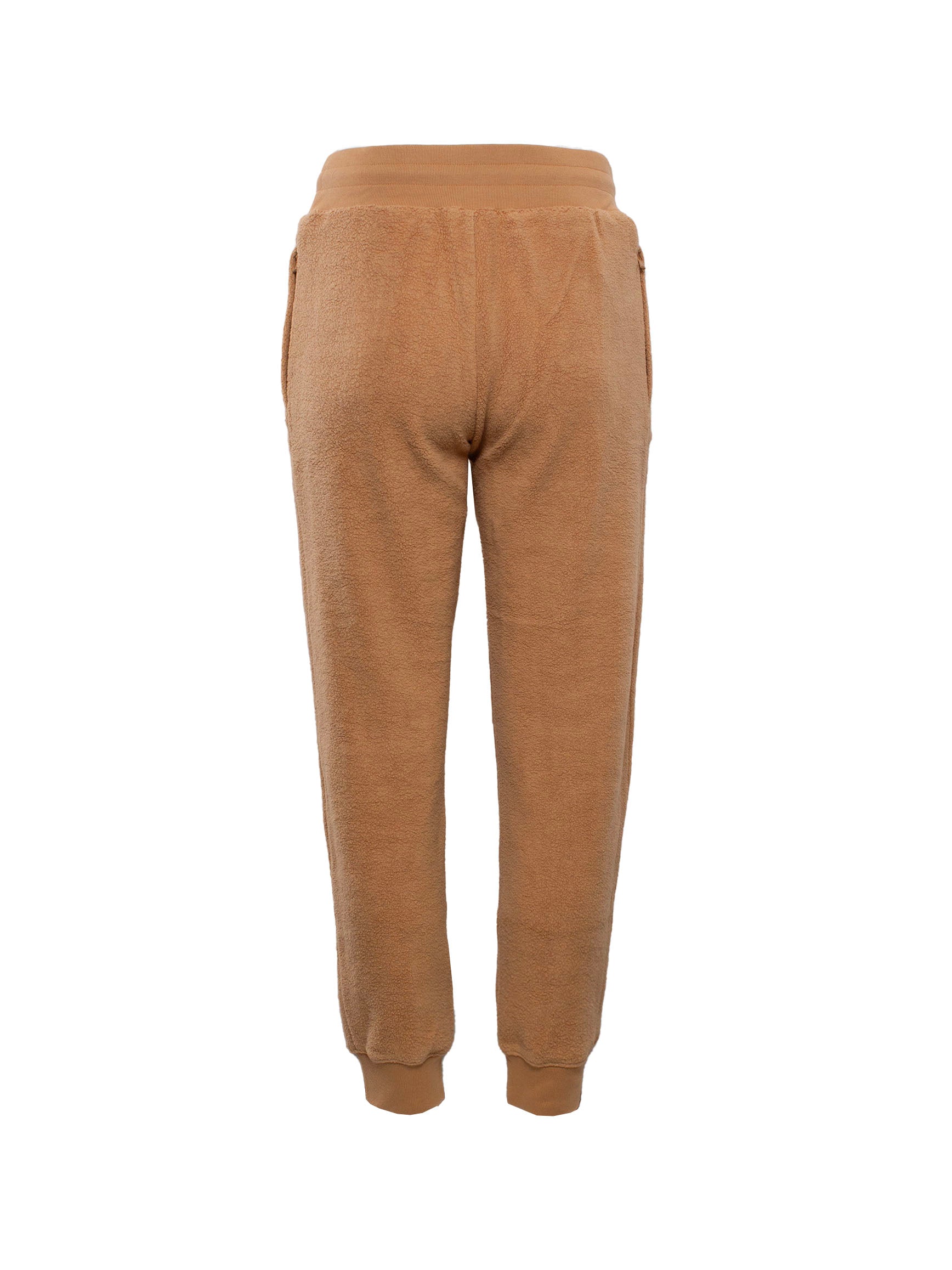 MOSCHINO TEDDY-BEAR DETAIL CROPPED TROUSERS