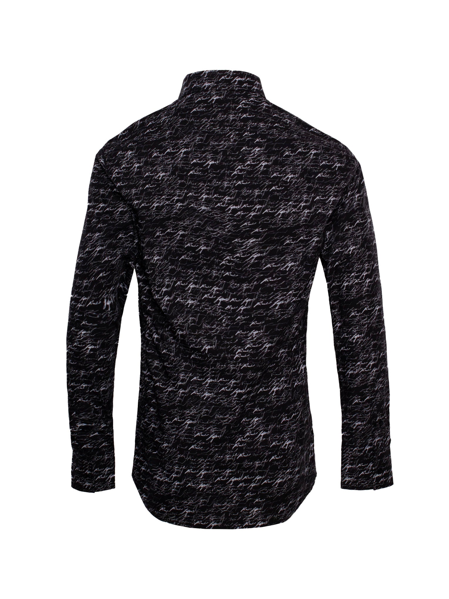 KARL LAGERFELD AUTOGRAPH-PRINT COTTON SHIRT