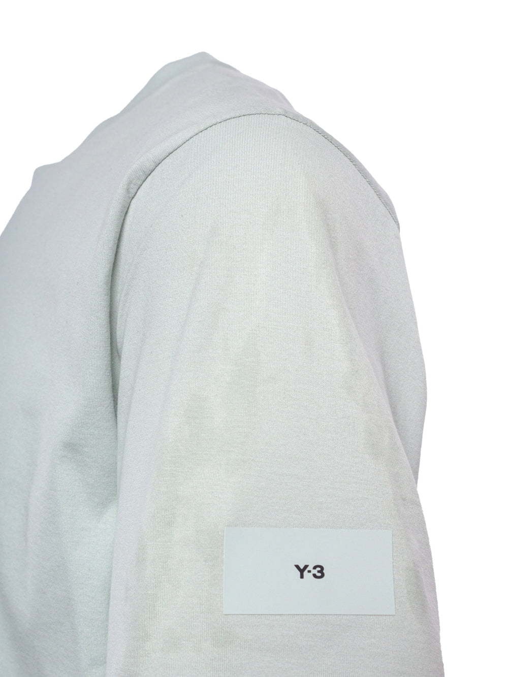 Y-3 LOGO-PATCH COTTON T-SHIRT