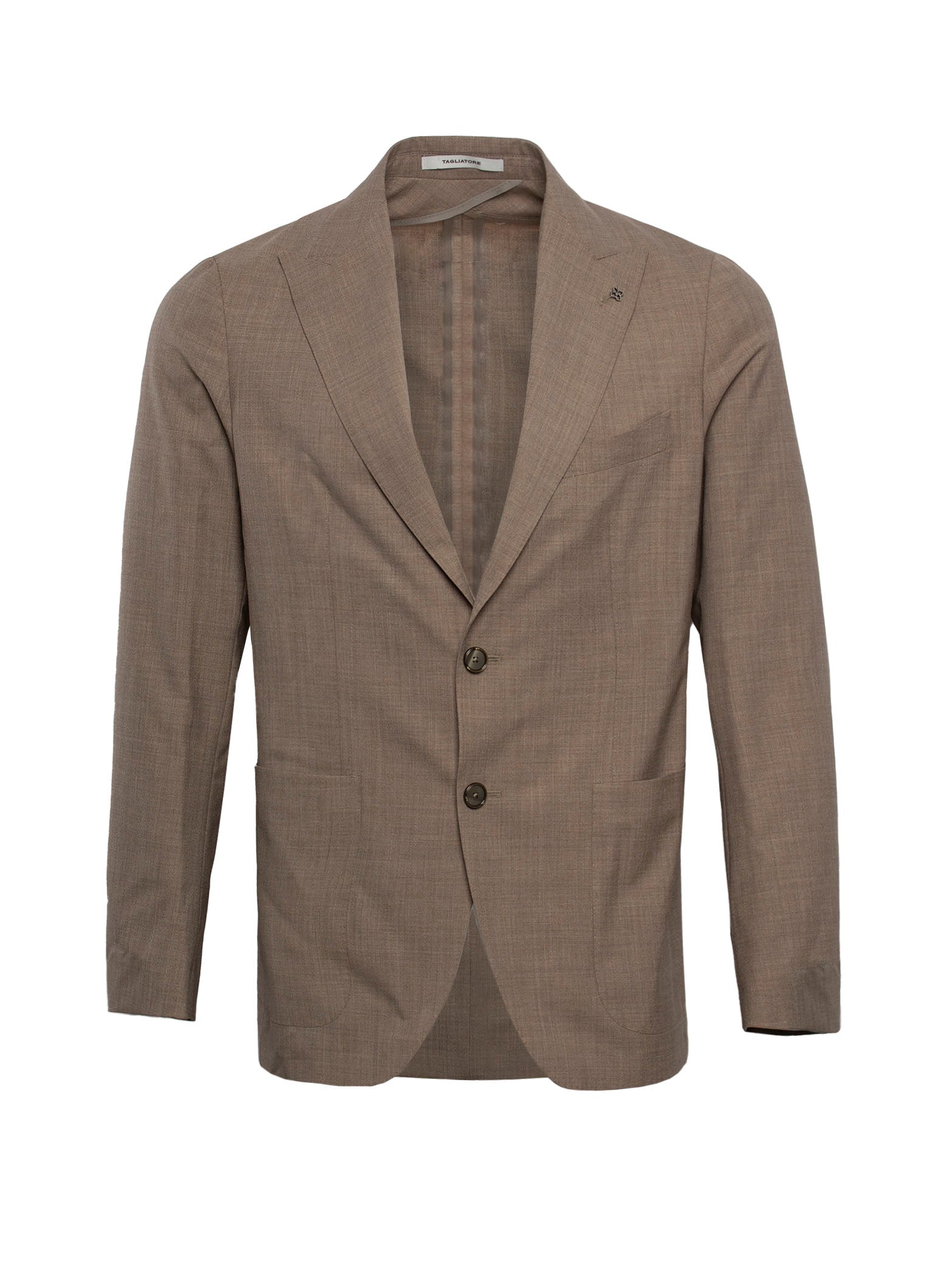 TAGLIATORE FITTED SINGLE-BREASTED TWO-PIECE SUIT
