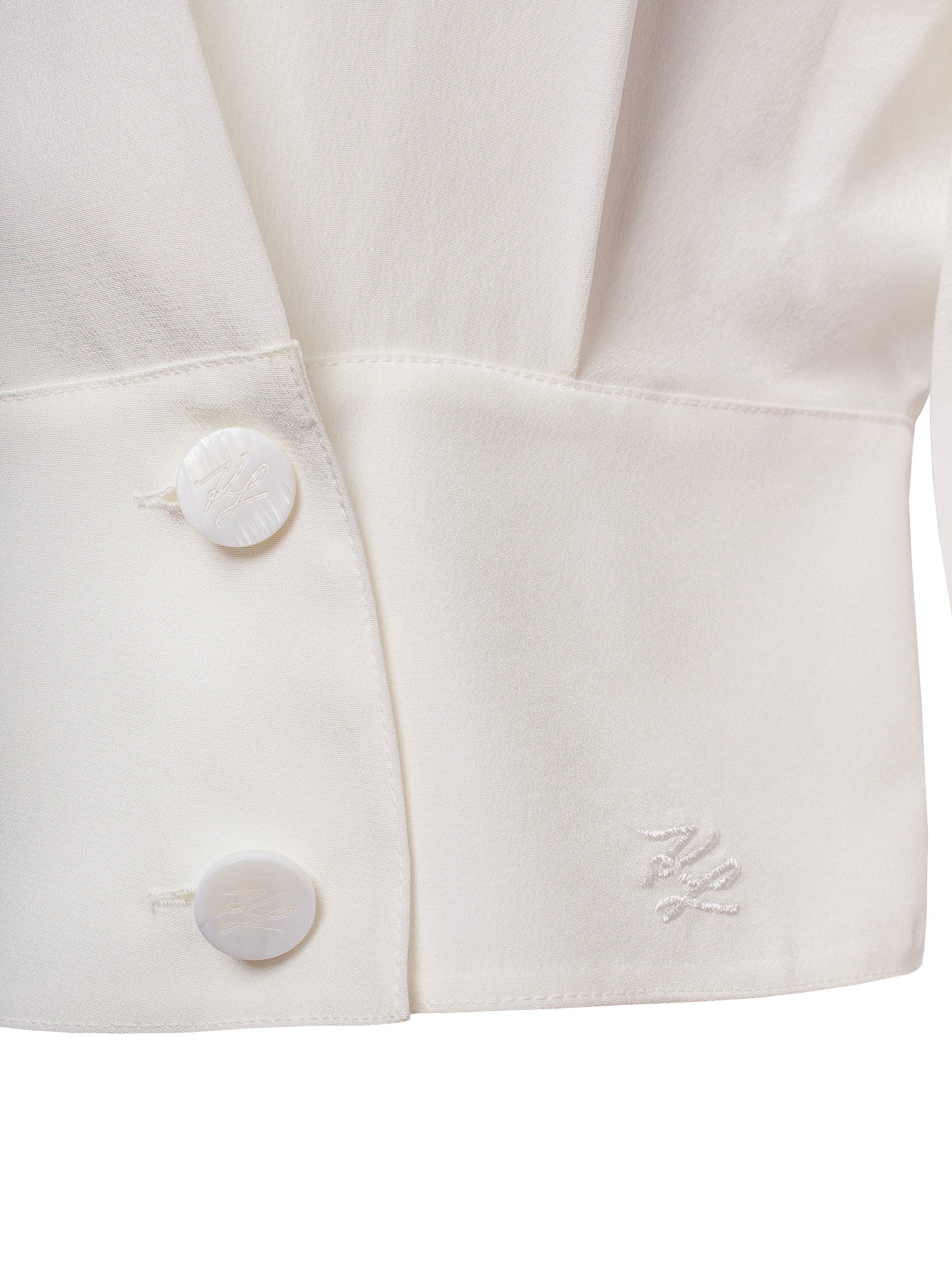 KARL LAGERFELD ARCHIEVE SILK SHIRT
