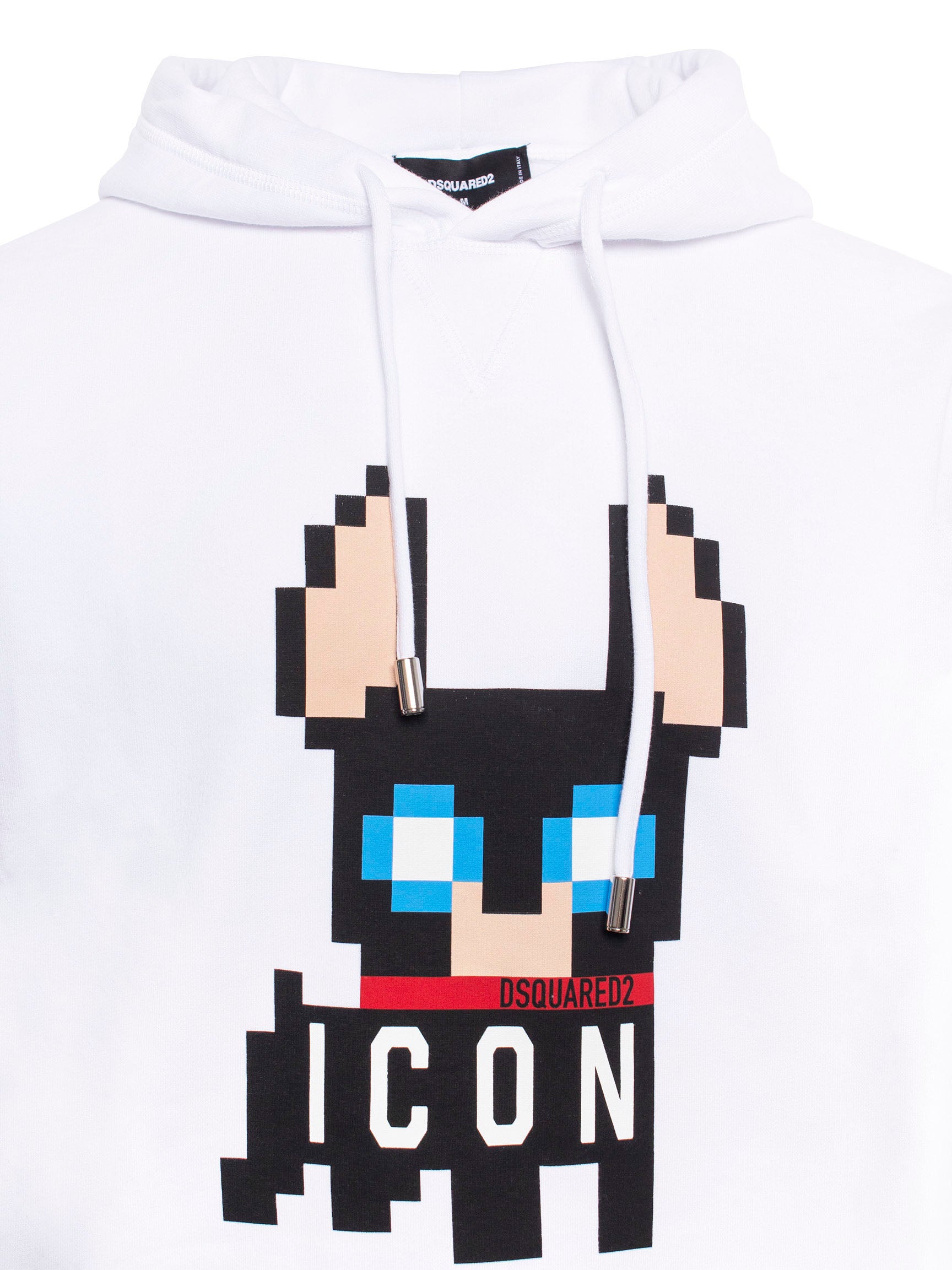 <tc>SUDADERA DSQUARED2 CON CAPUCHA MOTIVO ICON</tc>