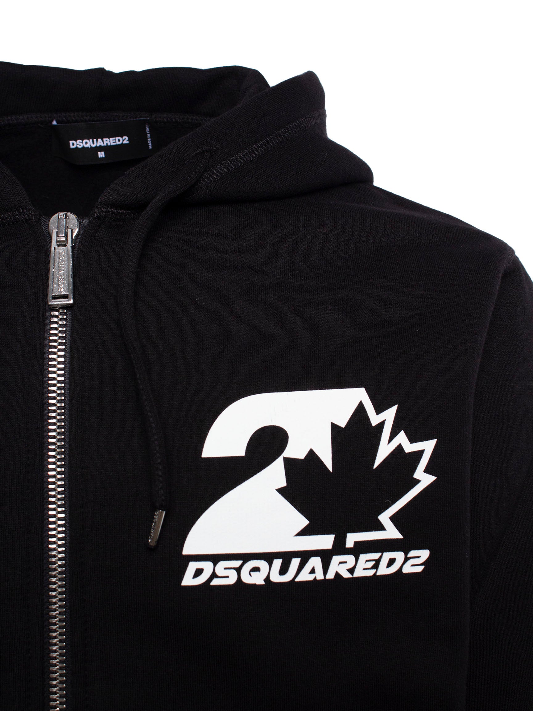 <tc>SUDADERA DSQUARED2 CON CORDÓN Y LOGO ESTAMPADO</tc>