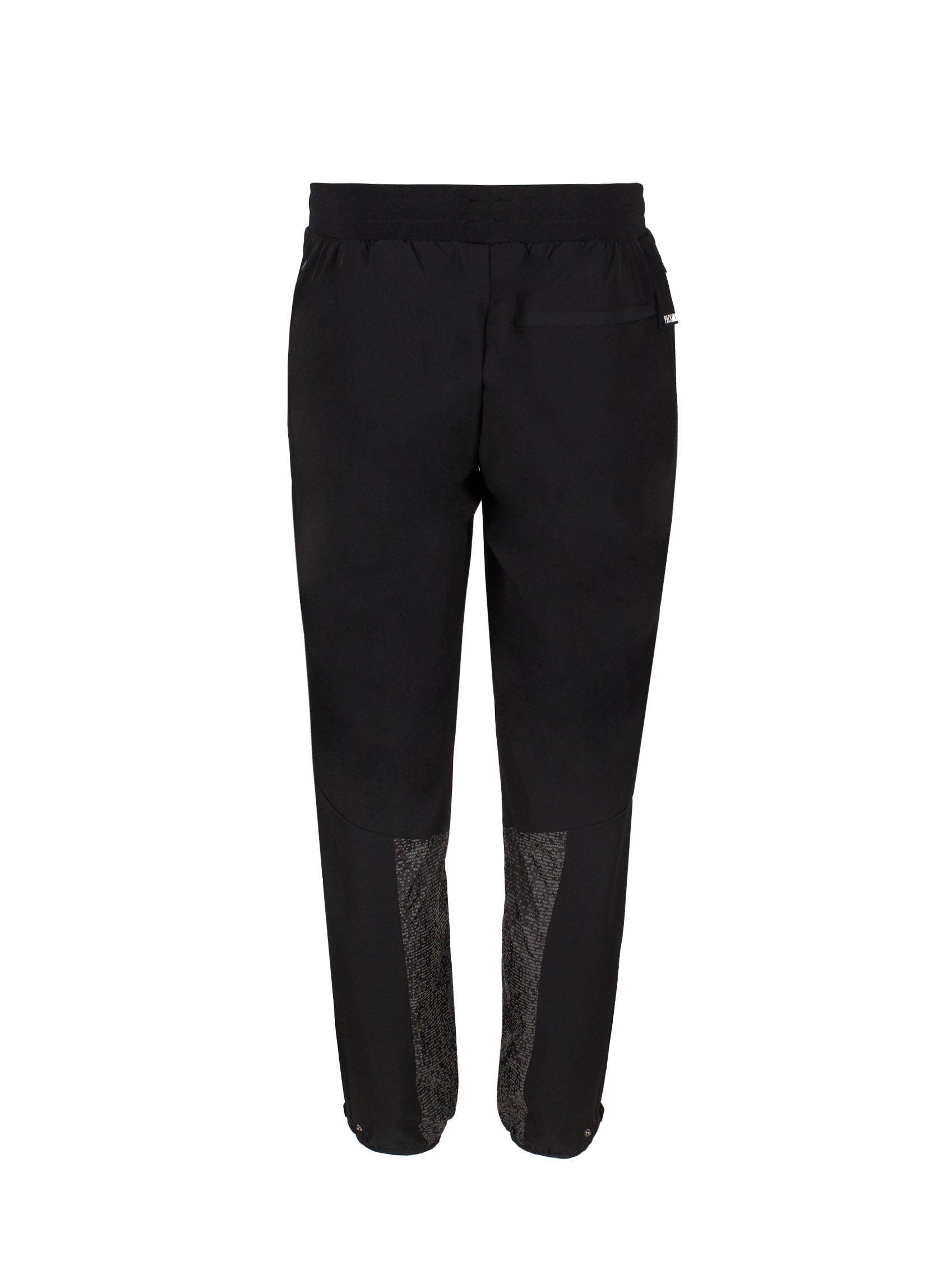 EMPORIO ARMANI GEOMETRIC-PRINT PANEL TROUSERS