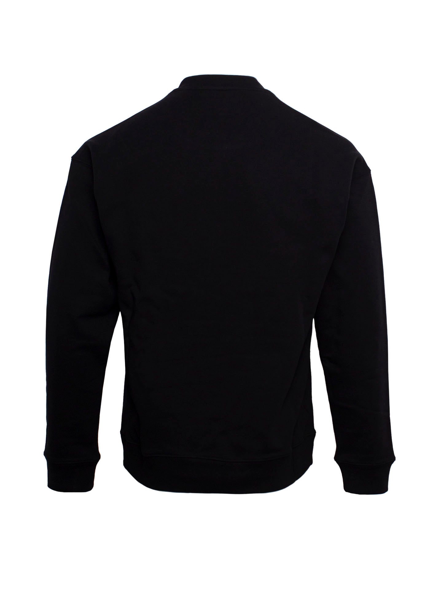 MOSCHINO LOGO-PRINT COTTON SWEATSHIRT