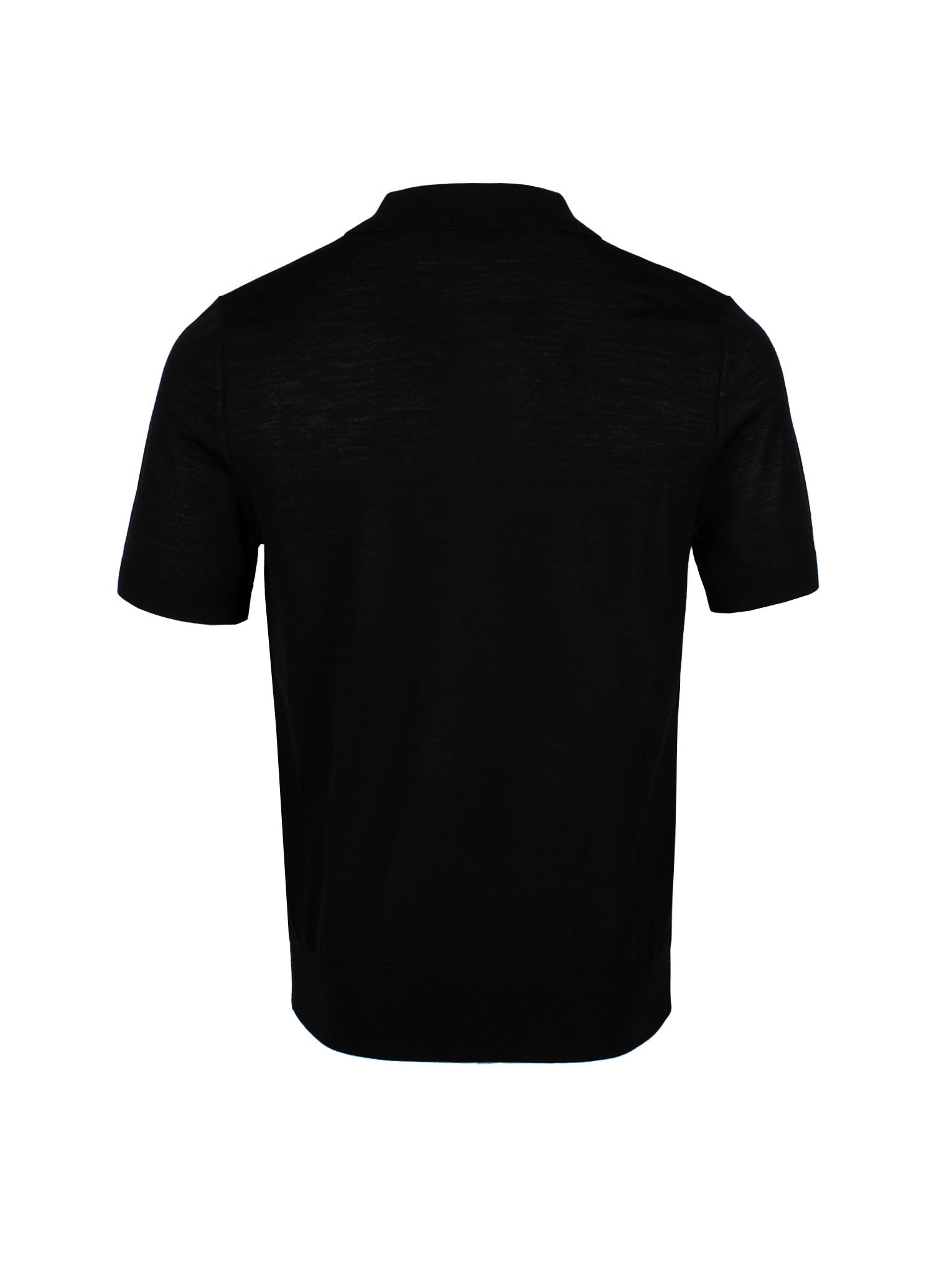 DSQUARED2 EMBROIDERED-LOGO RIBBED POLO SHIRT